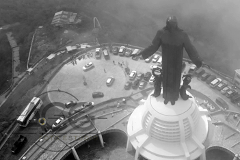 Cristo rey en Sinalo, Guanajuato.